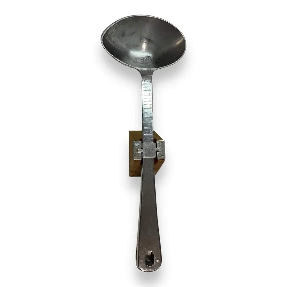 Vintage Viking Importrade Aluminum‎ Sliding Measuring Laddle Spoon Original Box!